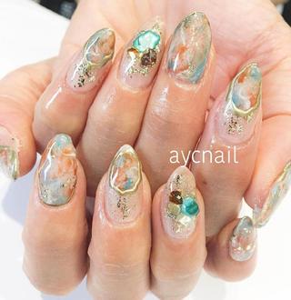 ネイル 推しネイル | 　aycnailのネイルデザイン