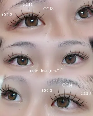 マツエク・マツパ THE CHIC Fumiのマツエク・マツパデザイン