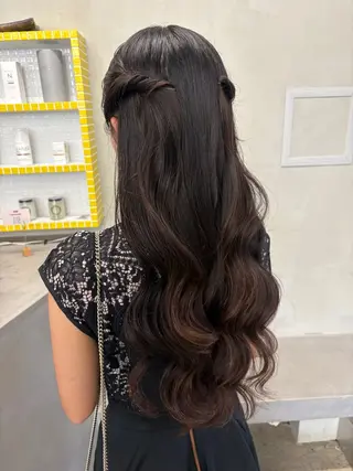 ロング ヘアアレンジ yuuna/ ハッシュカット🎀のヘアスタイル
