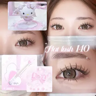 マツエク・マツパ 。ꕤ°₊sakura 束感まつ毛⊹𓈒✿のマツエク・マツパデザイン