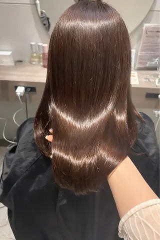 セミロング メンズ/パーマ /レディース髪質改善のヘアスタイル