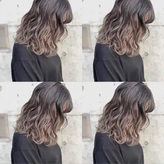 ミディアム カラー ヘアアレンジ メンズスタイル ly本厚木のヘアスタイル