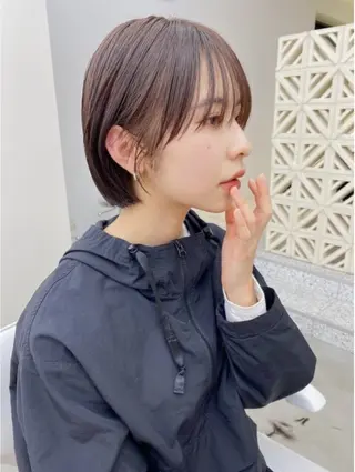 ショート 🌸SAORI ショート/カラー🌸のヘアスタイル