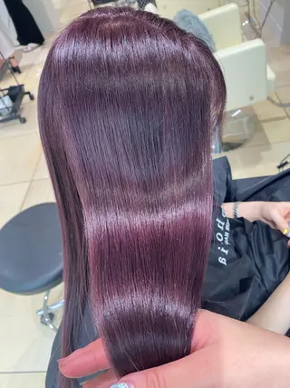 ロング カラー 新宿/艶カラー 🎀韓国ヘアKANAのヘアスタイル