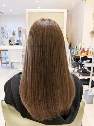 ロング 深田 和瑛のヘアスタイル