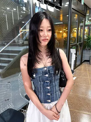 ロング BLANCO nao.のヘアスタイル