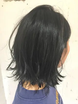 ショート カラー レイヤー/大人メンズ パーマ🌀 平島拓也のヘアスタイル