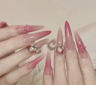 ネイル By moonネイル 🌷ワンホン/韓国風のネイルデザイン