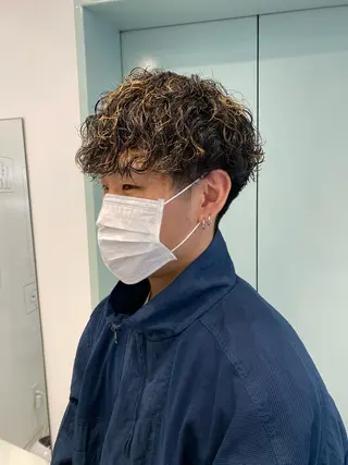 カラー パーマ メンズ 栄/平日限定✨ REIRIのヘアスタイル