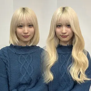 ロング エクステモデル募集 💗大阪梅田/川上のヘアスタイル