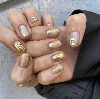 ネイル 🦋y y Nail 🤍のネイルデザイン