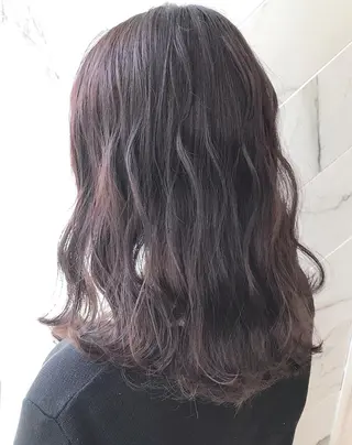 セミロング カラー 上條 航平のヘアスタイル