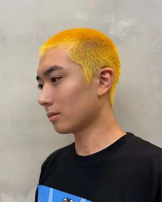 カラー メンズ 高橋一平 elima byのヘアスタイル