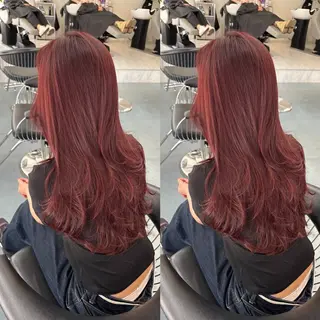 ロング カラー Mirai 似合わせ×透明感🪽のヘアスタイル