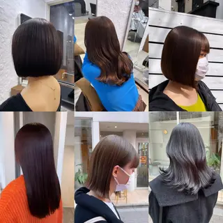 カラー 🔷ダブルカラーハイ トーン🔷櫻井走のヘアスタイル