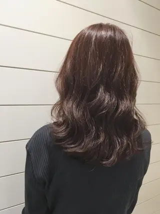 ミディアム カラー 🍊新宿南口🍊 ERINAのヘアスタイル