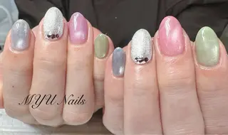 ネイル ニュアンスネイル🌈 MYU Nailsのネイルデザイン