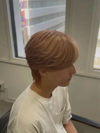 カラー メンズ 札幌メンズ専門 星雅哉のヘアスタイル