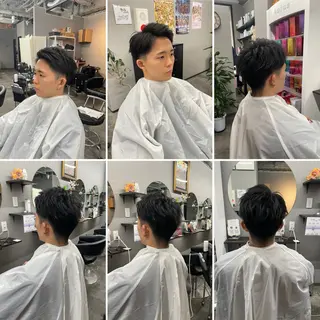 ショート メンズ 🌹ミラクル美容師 🌹くっぽのヘアスタイル