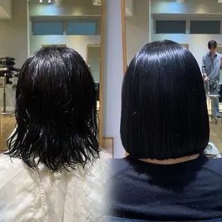 ショート パーマ 縮毛矯正/レイヤー 🌙児玉光瑠のヘアスタイル