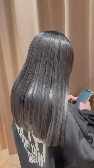 ロング カラー カットモデル様 募集中のヘアスタイル