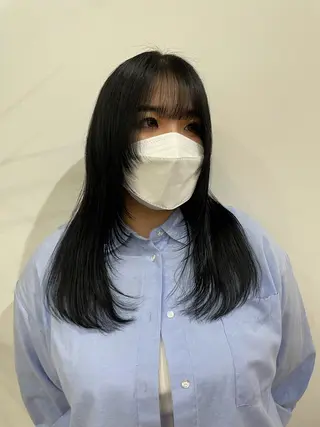 ロング カラー パーマ ヘアアレンジ くびれレイヤー/艶 カラー　MADOKAのヘアスタイル