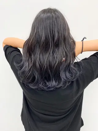 ミディアム 山田 絵里菜のヘアスタイル