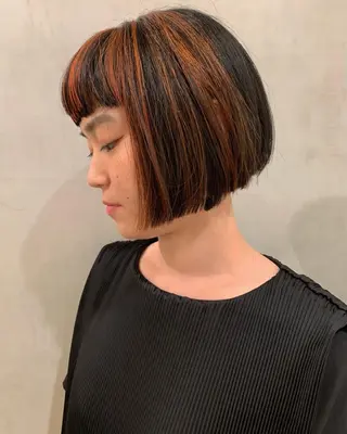 ショート カラー アンニュイヘア🪽 ayumiのヘアスタイル