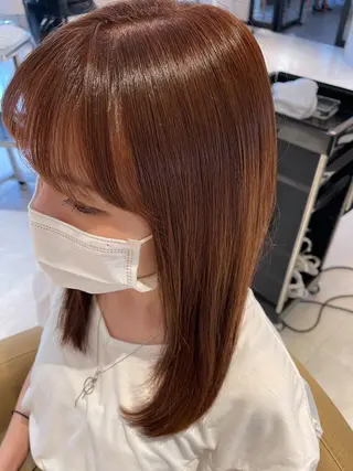 セミロング 🫧美髪縮毛矯正 🫧SEKIのヘアスタイル