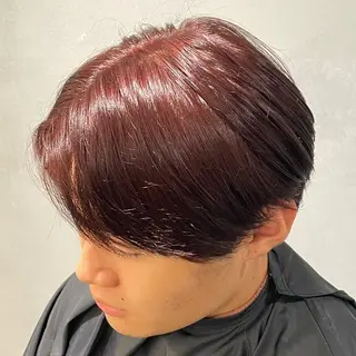 ミディアム カラー ヘアアレンジ メンズ fifth 石川 凪のヘアスタイル