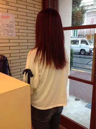 ロング カラー 高橋 聖羅のヘアスタイル