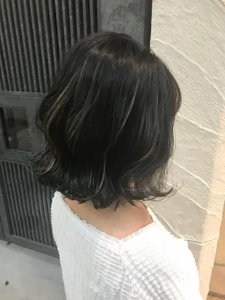 ショート カラー 髪質改善カラー韓国風 レイヤーtudaのヘアスタイル