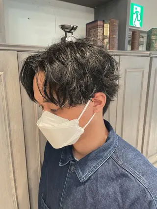 パーマ メンズ 町田エリアＮｏ．１/ パーマ特化/太田京希のヘアスタイル