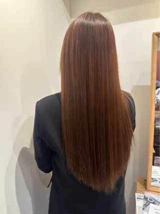 ロング カラー 韓国スタイル🇰🇷 annaのヘアスタイル