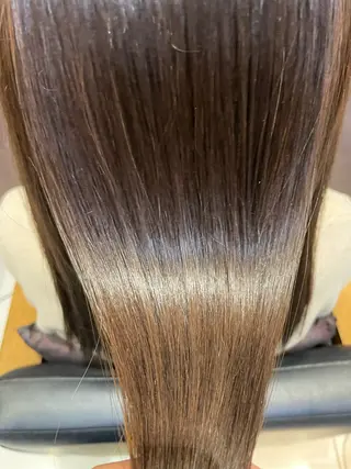 セミロング カラー 似合わせまつパ× 透け感カラー/ゆりのマツエク・マツパデザイン
