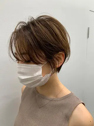ショート 🌿レイヤー/ブリー チ/🌿JINのヘアスタイル