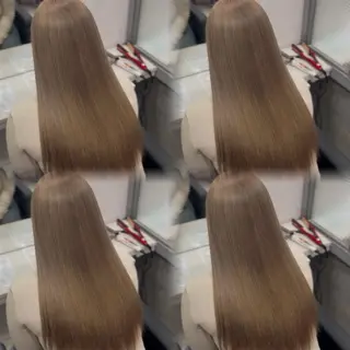 ロング カラー 🦋REISA🦋 エクステ×ハイトーンのヘアスタイル