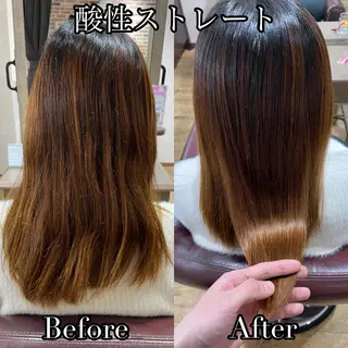 セミロング HAKUA 相模大野店のヘアスタイル