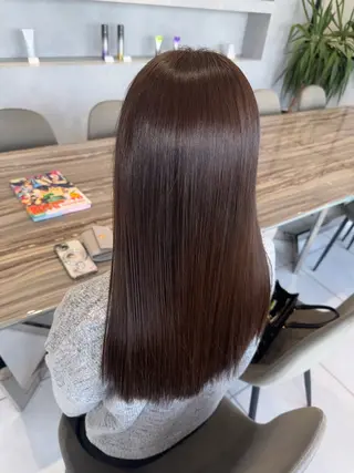 カラー 茂木 寿奈のヘアスタイル