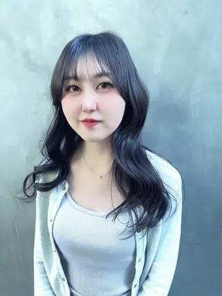 ロング カラー 🇰🇷ツヤ髪 💐Seinaのヘアスタイル