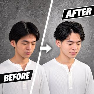 ショート パーマ メンズ スパイキーショート 心斎橋【戸兵吏駒】のヘアスタイル