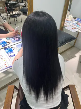 セミロング 巻ける🫧縮毛矯正 💞はな🎀のヘアスタイル