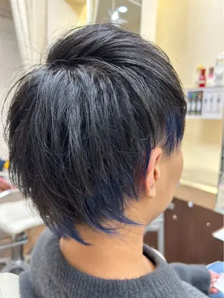 カラー メンズ 中川 卓のヘアスタイル