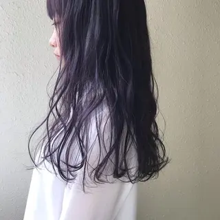 ロング kiyono ⭐︎ダブルカラーのヘアスタイル