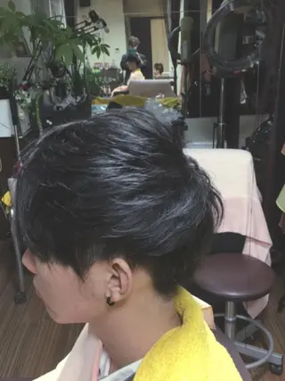 ショート メンズ 辻野 哲平のヘアスタイル