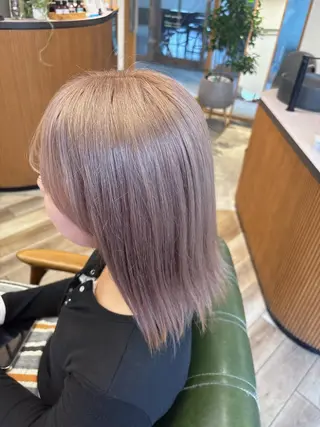 ミディアム 鮫島海斗☆レイヤー☆ ケアブリーチのヘアスタイル