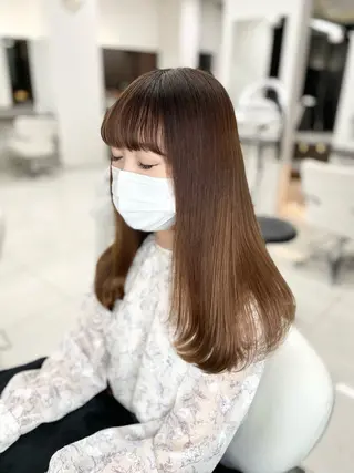 セミロング 今井 勝也のヘアスタイル