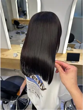 ミディアム 福木 康助のヘアスタイル