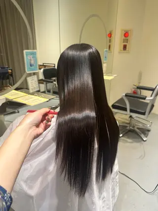 ロング こすげ あさみのヘアスタイル