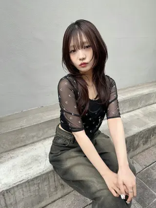 ロング 鎌倉 彩のヘアスタイル